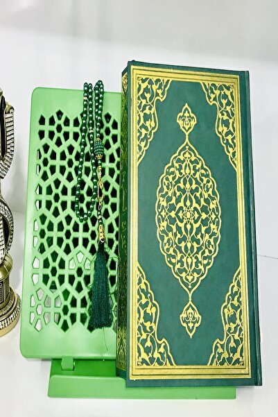 Kardelen Kur'anı Kerim Set Masa Üstü Rahle,inci Tesbih,orta Boy Kur'anı Kerim