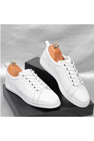 By Yağlıoğlu Yağlıoğlu 100% Leather Light Sole Casual Men's Shoes