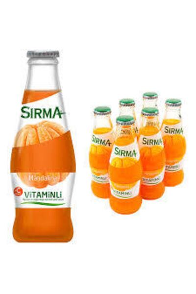 Sırma C-plus Mandalina 24 Adet Meyveli Soda