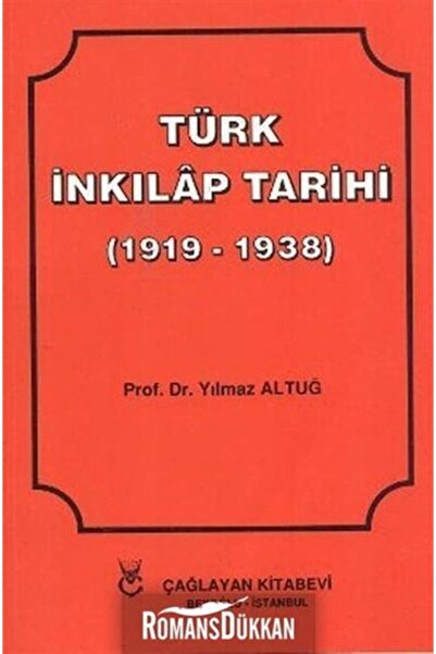 Türk Inkılap Tarihi / Yılmaz Altuğ / / 3990000013481