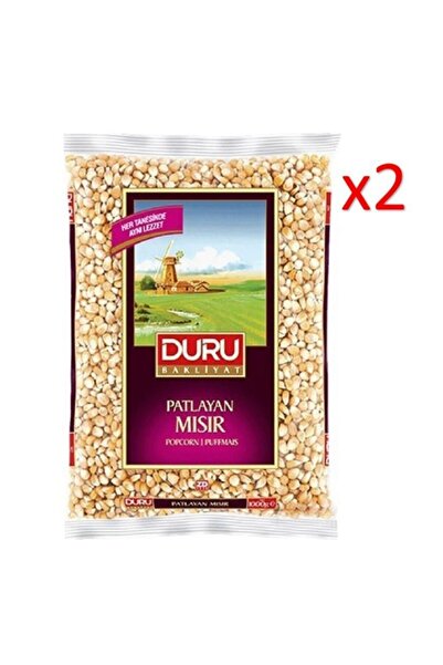 Duru Patlayan Mısır 1000 Gr X 2 Adet
