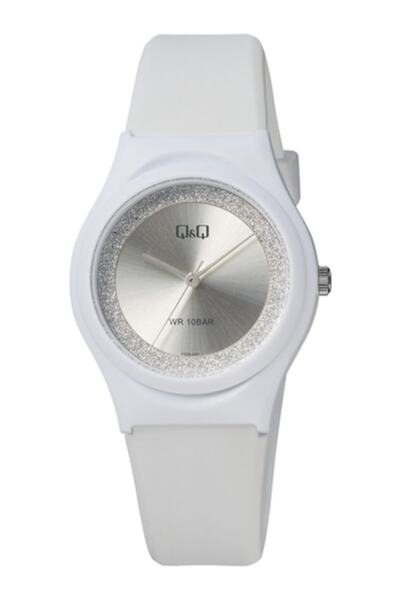 Q&Q Women's Wristwatch with Waterproof Silicone Band