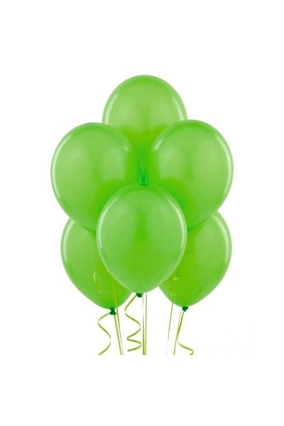 Partimarka Metalic Pearlescent Green Balloon