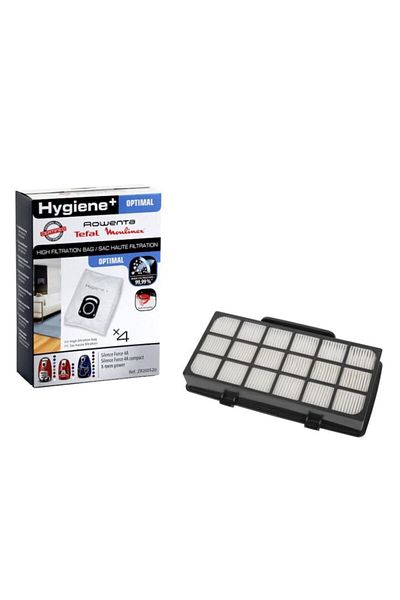 Rowenta Ro 6383 Silence Force 4a - Dust Bag and Hepa Filter