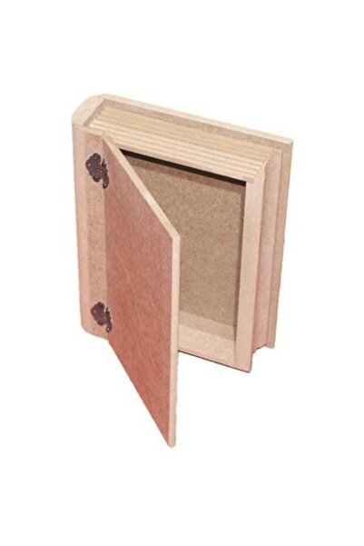 Cesay Ahşap Ham Boyanabilir Mdf Orta Boy Kitap Kutu