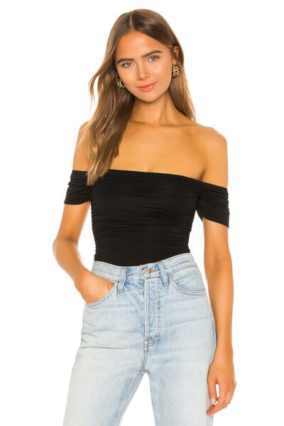 By Kul Design Black Women's Bodysuit