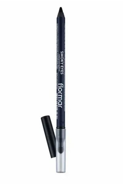 Flormar - Smoky Eyes Waterproof Eyeliner 04-Royal Blue-Waterproof Eye Liner with Sponge Applicator