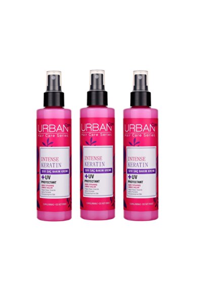 Urban Care Intense Keratin Sıvı Saç Bakım Kremi 200 ml 3 Adet