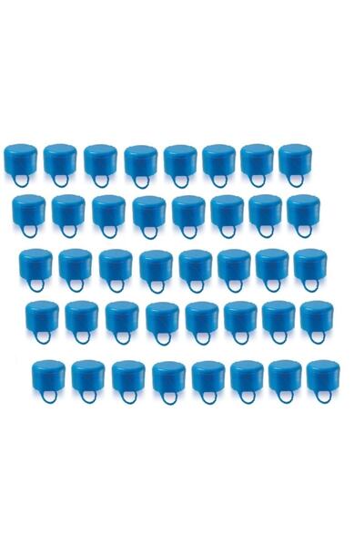 Mavi beyaz Damacana Kapak 40 Li Paket Her Marka 19 Lt Damacana Için Uyumlu