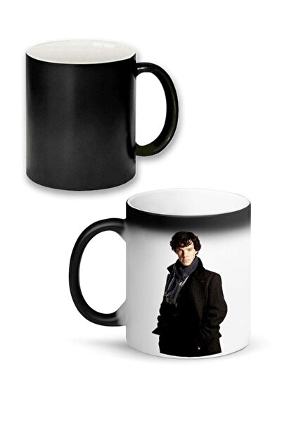 Sherlock Holmes Sihirli Kupa Bardak  Porselen Kupa Bardak