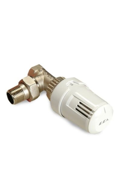 Eca E.c.a Termostatik 1/2" Radyatör Köşe Vanası