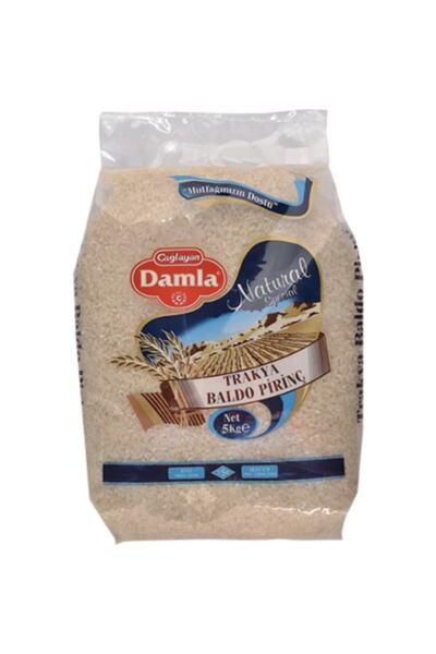 Damla Trakya Baldo Pirinç 5 Kg