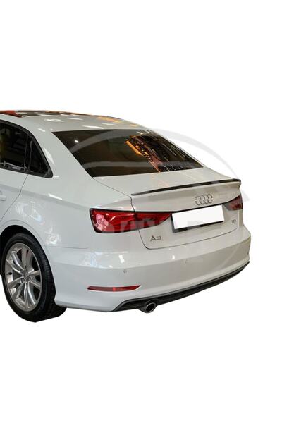 BTM OTOMOTİV Audi A3 Sedan Bagaj Üstü Spoiler Piano Black