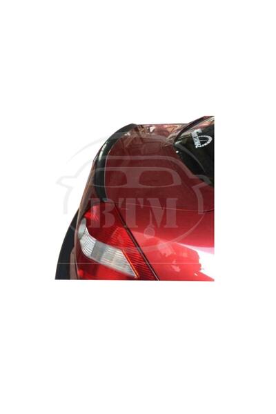 BTM OTOMOTİV Renault Megane 2 Bagaj Üstü Spoiler Piano Black
