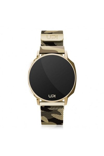 Up! Watch Upwatch Xt Gold Camouflage Unisex Wristwatch
