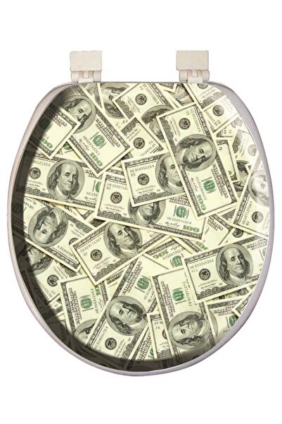 Softy Classic Desenli Yumuşak Klozet Kapağı Beyaz