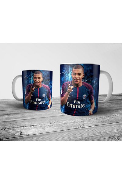 Pixxa Mbappe Paris Saint Germain Psg Mug Cup Model 5