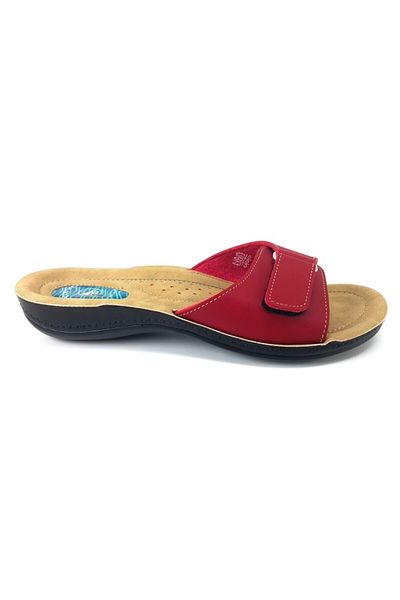 Ceyo 9808-15 Anatomical Women's Slippers-red