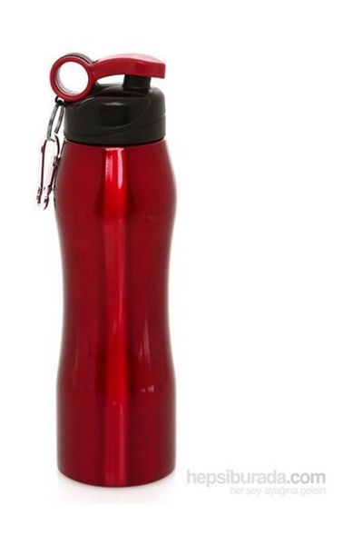 Mikro Mt2627kr 750 مل قارورة فولاذية حمراء
