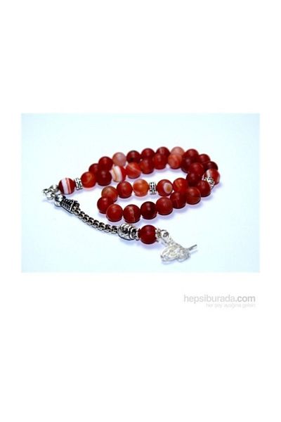 RD EKOAVM 8 Mm Globe Cut - Matte Light Brown Rosary