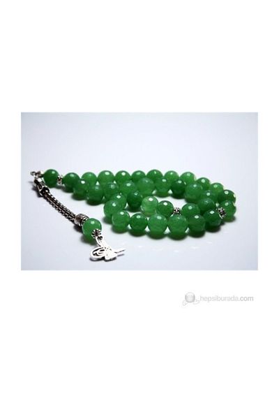 RD EKOAVM Aventurine Stone Rosary 10 Mm Facet Cut