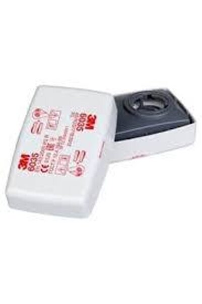 3M 6300 Yarım Yüz Gaz Maskesi P3 Filtre (6035)