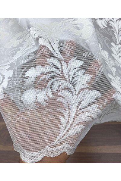 Esse Home Флорова мереживна тюлева штора, 100x250, звичайний ворс, 1/2,5