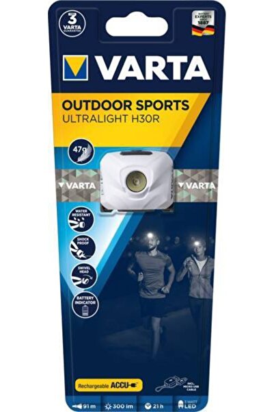 Varta Outdoor Sports Ultra Light H30 Şarjlı Kafa Feneri