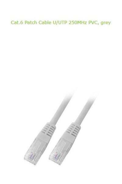 EFB Cablu de patch Cat6 UTP 0,5m Grı AWG24