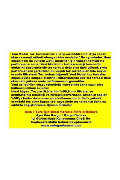 Beko 20 τεμάχια Bks1015-1215-1230-1245-1330-2230-2240-2250 Τσάντες σκόνης