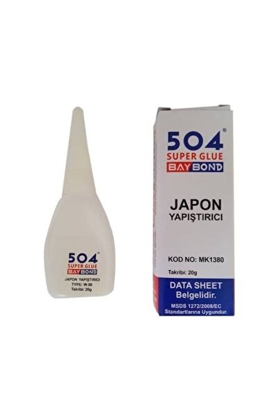 efmues Baybond 504 Yapıştırıcı 20 Gr /  2 adet