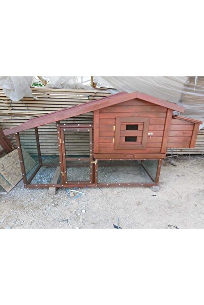 Badem Ahşap Tavuk Kümesi 10