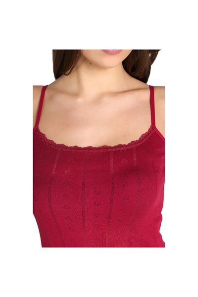 Berrak Дамски комплект от 3 блузи с тиранти Cherry 8050