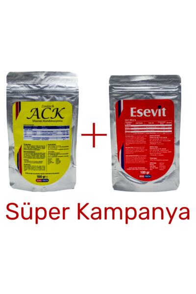 ZooTech Ack Vitamin+ Esevit E Vitamini Takviyesi 2x500 Gr