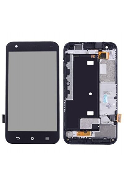 OEM شاشة LCD متوافقة مع Turkcell T60، شاشة سوداء عالية الجودة A+