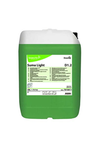 Diversey Suma Light D1.2 Elde Sıvı Bulaşık Deterjanı 20lt