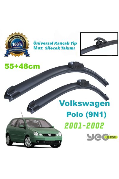 YEO Vw Polo [9n1] (2001-2002) Muz Silecek Takımı Aeroflex