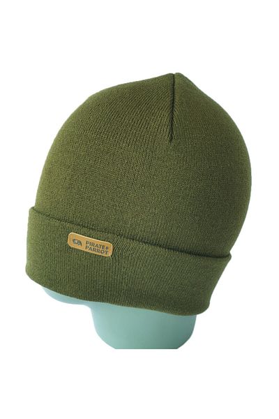 Coverzone Pirate & Parrot Beanie Pa18-19002 Bold Eagle Green