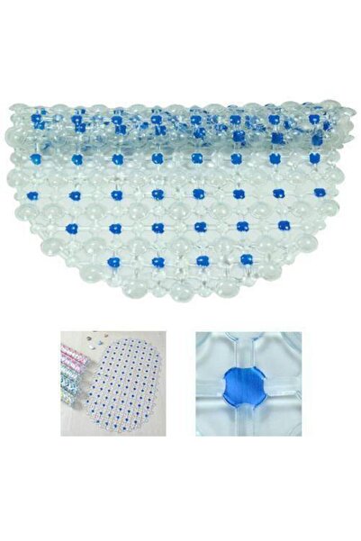 Carneil Çok Amaçlı Banyo Için Kaydırmaz Paspas 63 X 36 Cm Asorti