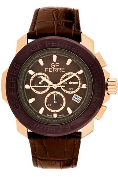 GF Ferre Men's Wristwatch Gf30815-Rbrbr
