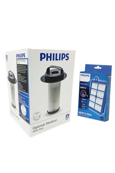 MFS Philips Fc 9202 - Marathon Cylinder and Hepa Filter Set