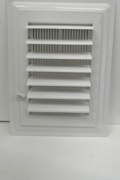 CAM MENFEZCİM 50 * 50 Plastic Bathroom and WC Ventilation Vent / Shutter Easy Installation ( Open - Close )