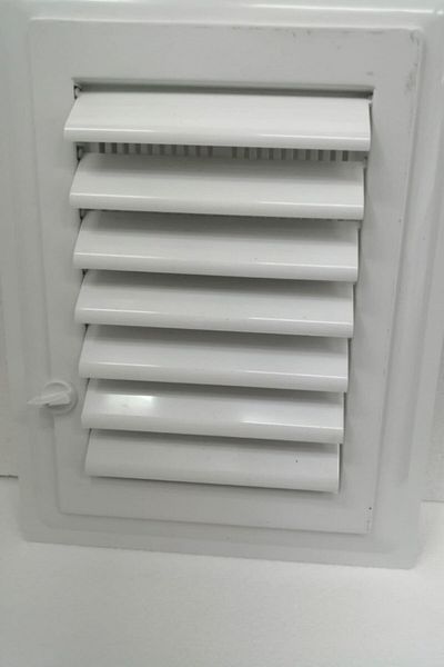 CAM MENFEZCİM 50 * 50 Plastic Bathroom and WC Ventilation Vent / Shutter Easy Installation ( Open - Close )