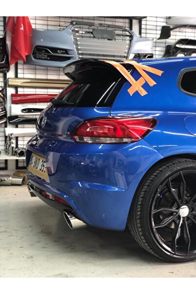 Genel Markalar Vw Scirocco Bagaj Üstü Spoiler Parlak Siyah Boyalı Fiber