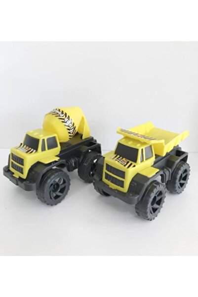 lufex 2'li Oyuncak Set - Oyuncak Kamyon - Oyuncak Dozer