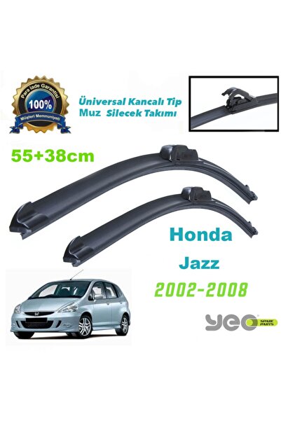 YEO Honda Jazz Aeroflex Silecek Takımı 2002-2008