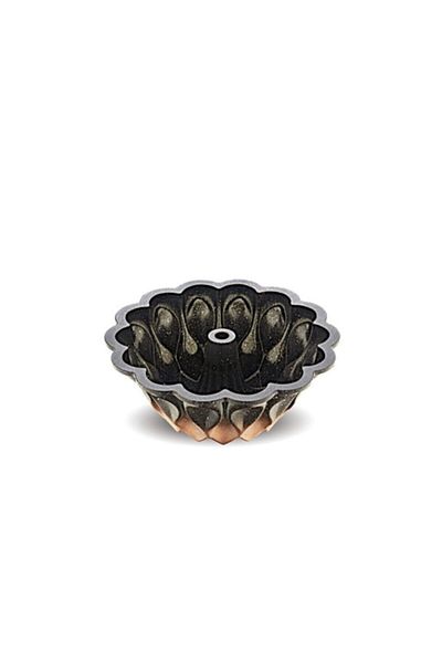 FMS Drop Rose Copper Color Granite Cake Mold 26 Cm 9024
