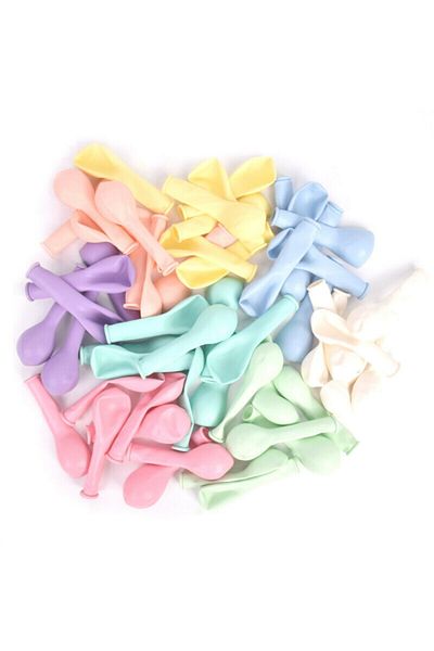 Kalisan Macaron Yellow Pastel Balloon 10 pcs