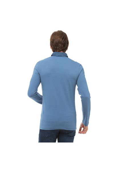 Lacoste Ανδρικό μπλε πόλο