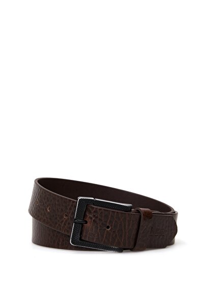 Lee Cooper Men's Dexter Leather Belt Brown 211 LCM281006